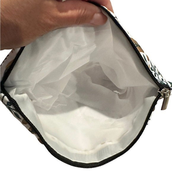 Earth Tones Butterfly Zip Close Cosmetic Bag - Picture 3 of 5